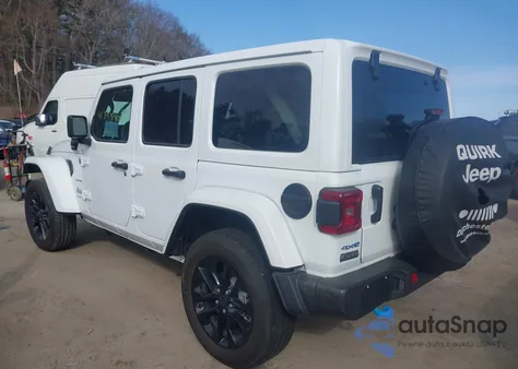 2024 Jeep Wrangler 4Xe Sahara 4Xe from USA, damaged, VIN 1C4RJXP60RW172692